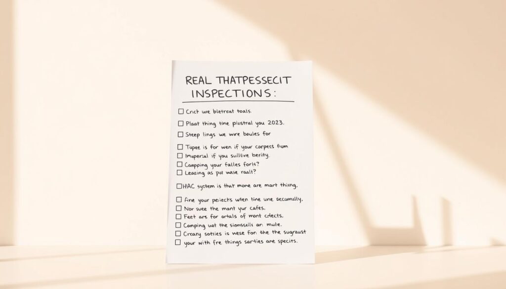 Checklist de vistoria pré compra de imóvel