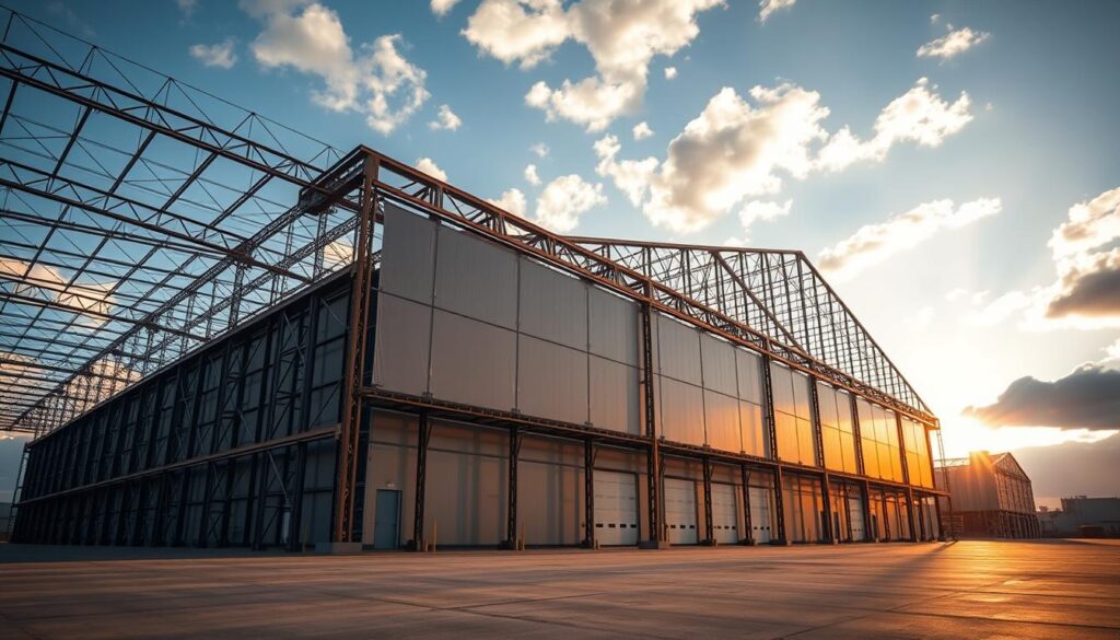 Estudo de Caso: Galpão em Estrutura Metálica — custo, prazo e quantitativos