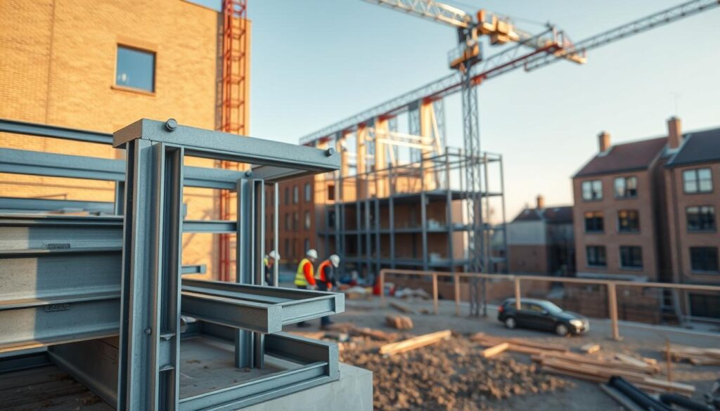 Steel Frame na Construção Civil