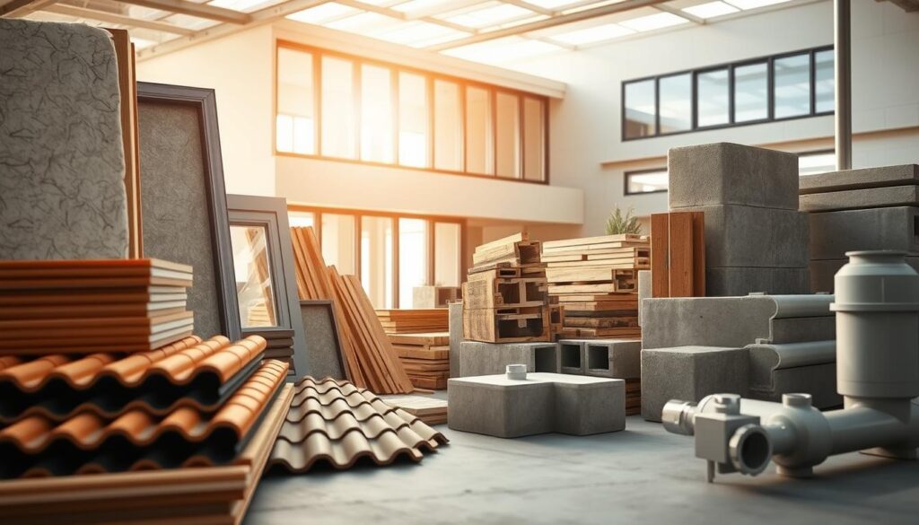 materiais de construção eficientes