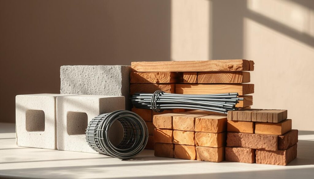 materiais de construção fundamentais