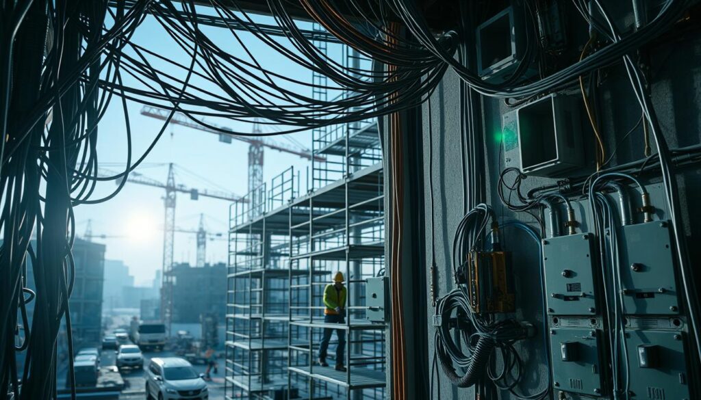 projeto elétrico em obras