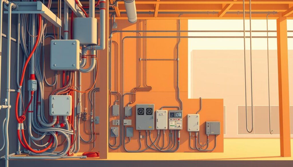 sistemas elétricos na construção